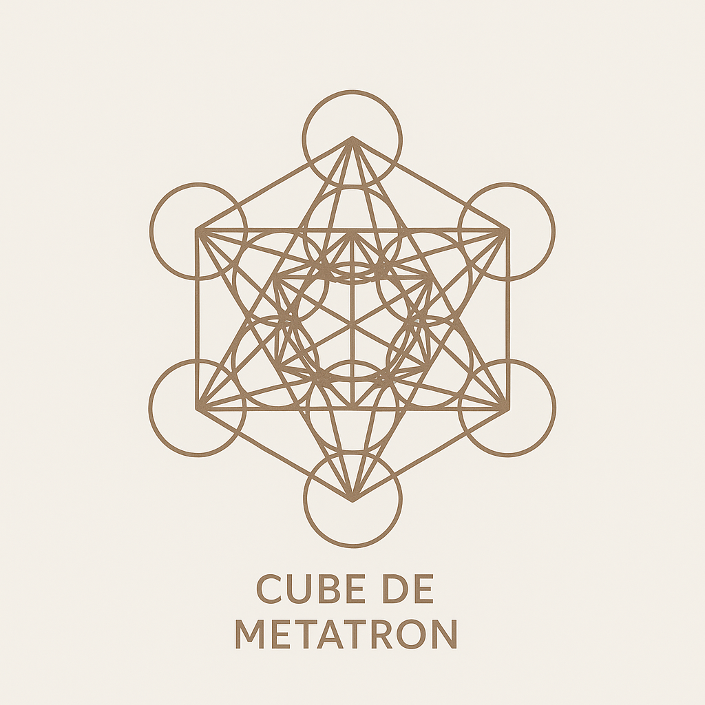 Cube de Metatron géométrie sacrée