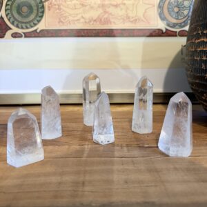 Pointe de crital de roche